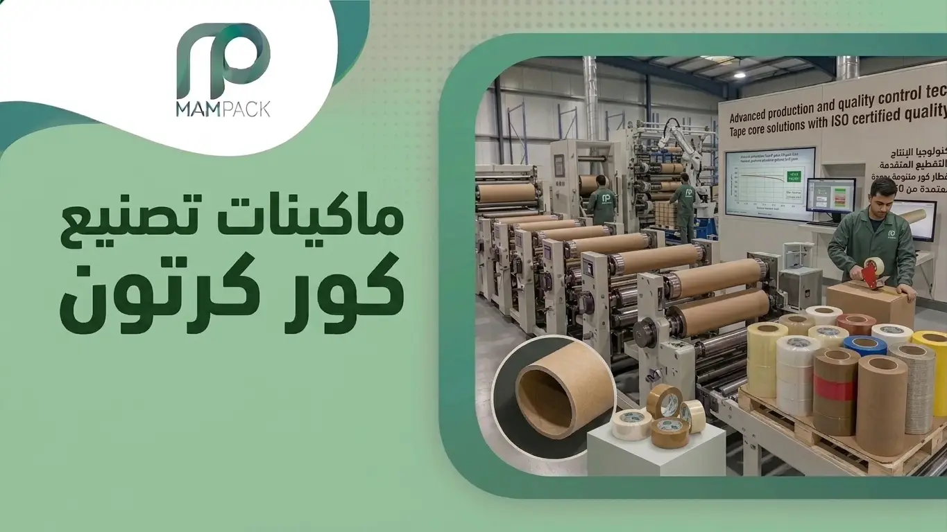ماكينات تصنيع كور كرتون