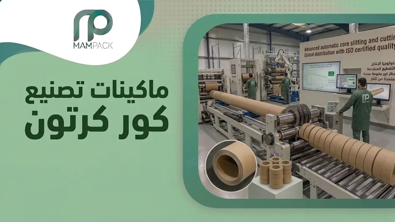 ماكينات تصنيع كور كرتون