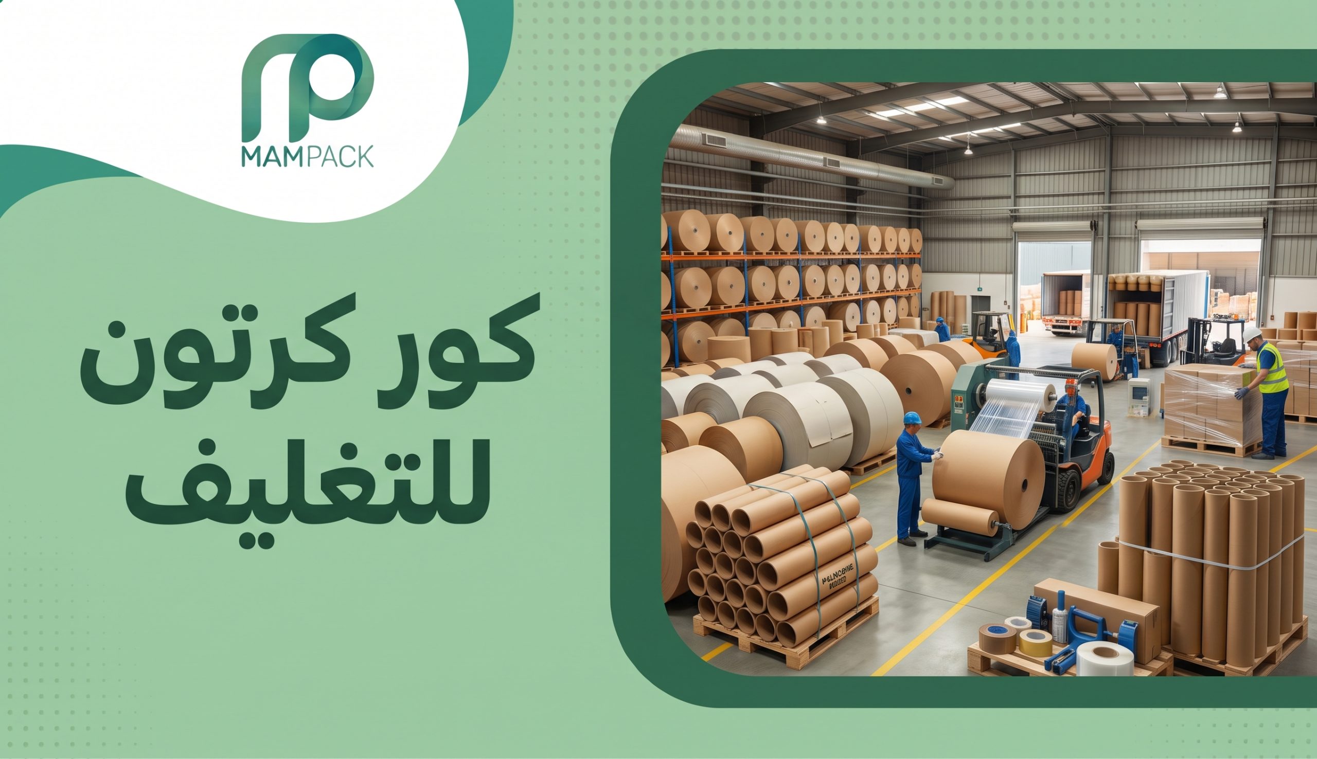 كور كرتون للتغليف